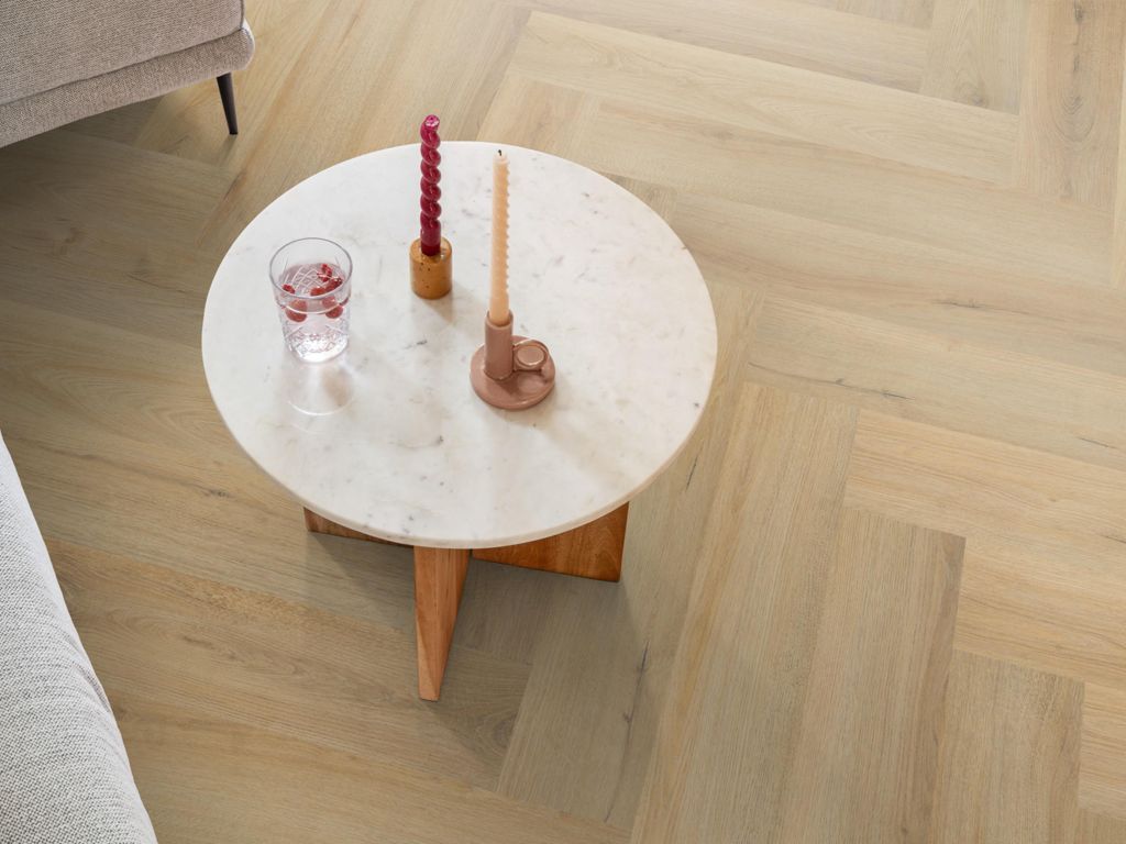 Ambiant Spigato xl Valento visgraat dryback natural sfeerbeeld