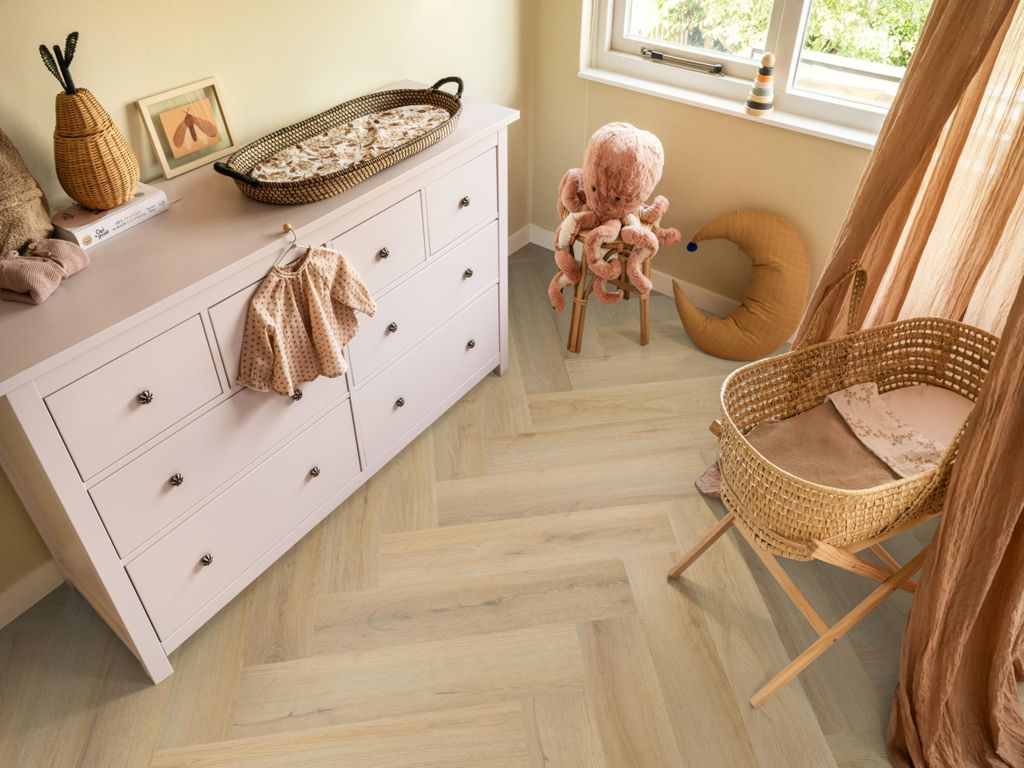 Ambiant Spigato xl Valento visgraat dryback natural sfeerbeeld