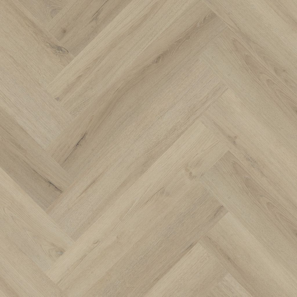 Ambiant Spigato xl Valento visgraat dryback beige vloerbeeld