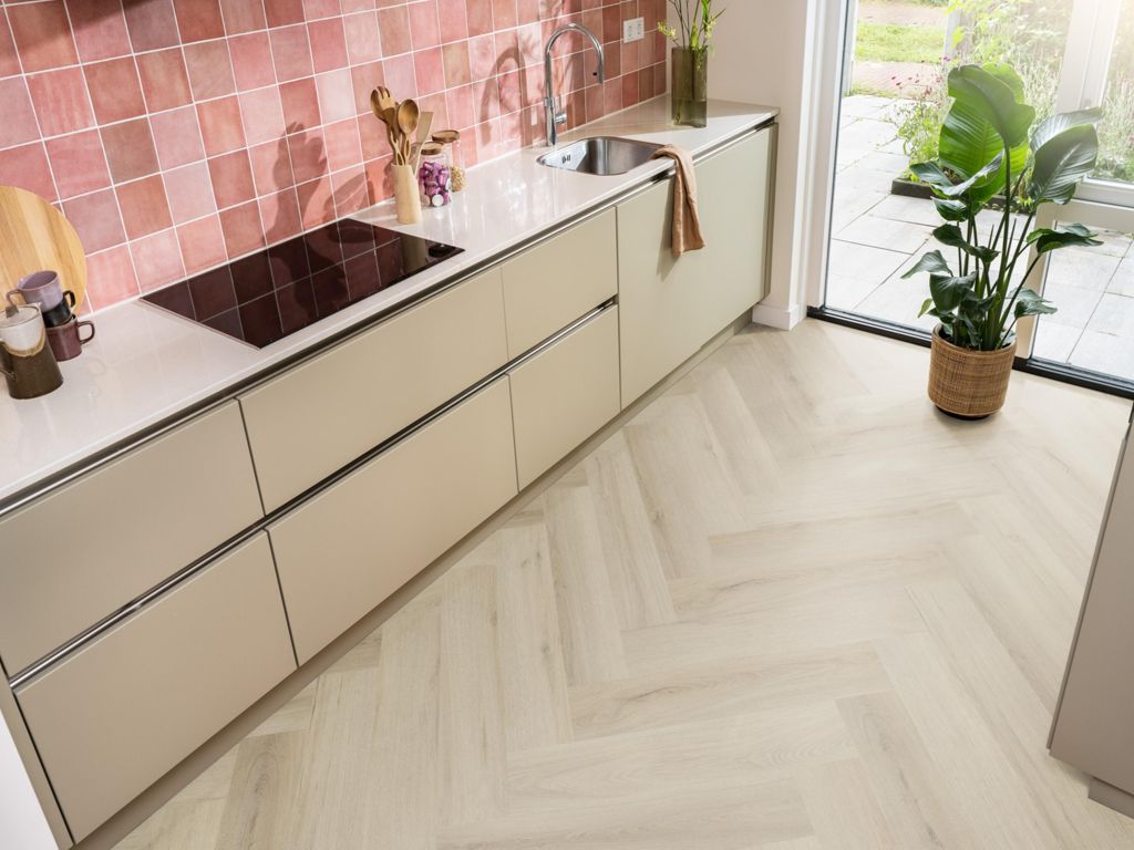 Ambiant Spigato xl Valento visgraat dryback smoky sfeerbeeld