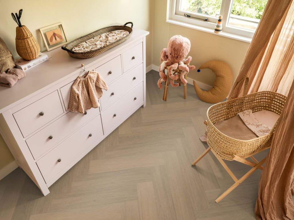 Ambiant Spigato Viranto visgraat dryback warm natural sfeerbeeld