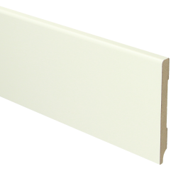 PPC MDF Moderne plint 90x9 wit voorgelakt RAL 9010