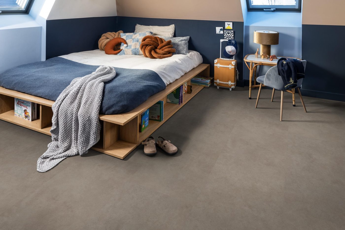 Ambiant klik pvc Cerino warm grey - Afbeelding 2