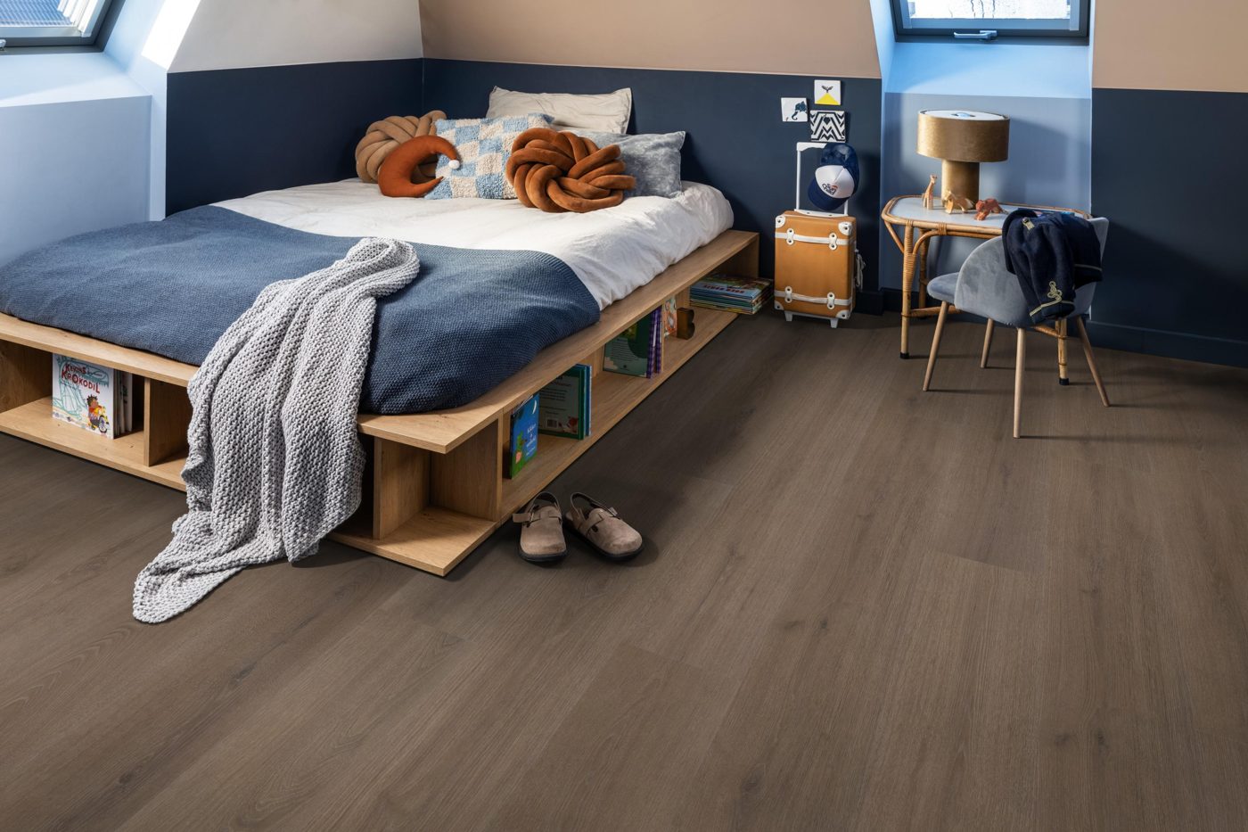 Ambiant klik pvc Valento brown - Afbeelding 3