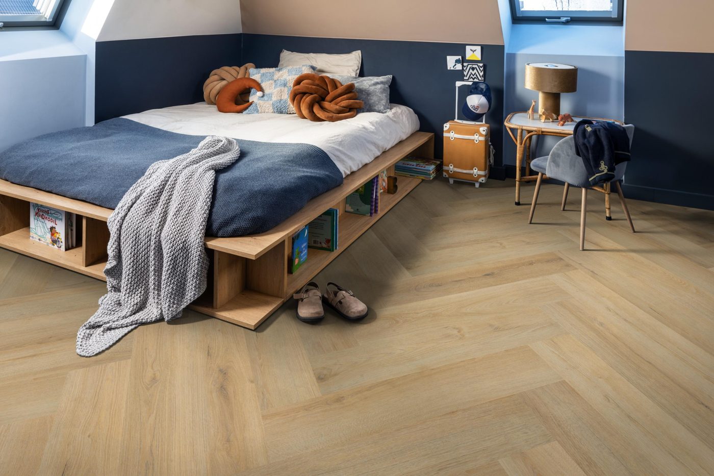 Ambiant klik pvc Spigato xl Valento visgraat natural - Afbeelding 3