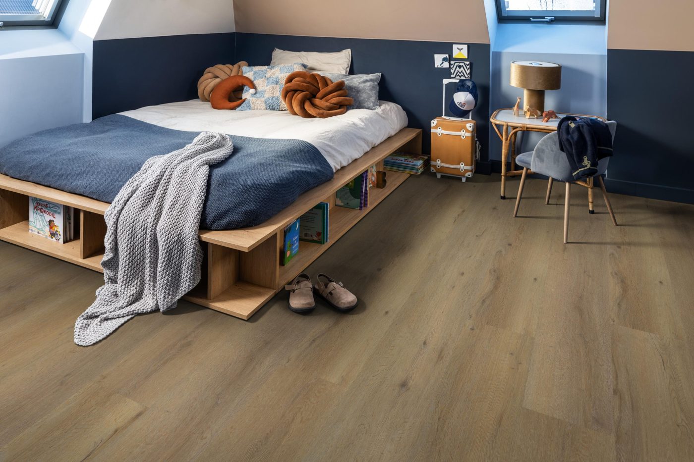 Ambiant plak pvc Vivero dark oak - Afbeelding 3