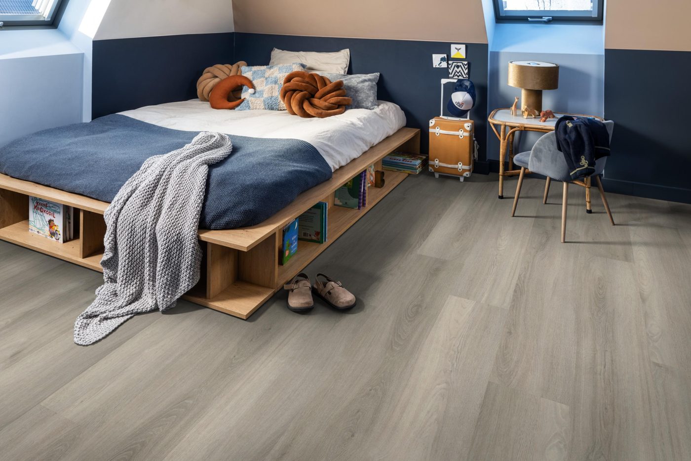 Ambiant klik pvc Avanto light grey - Afbeelding 3