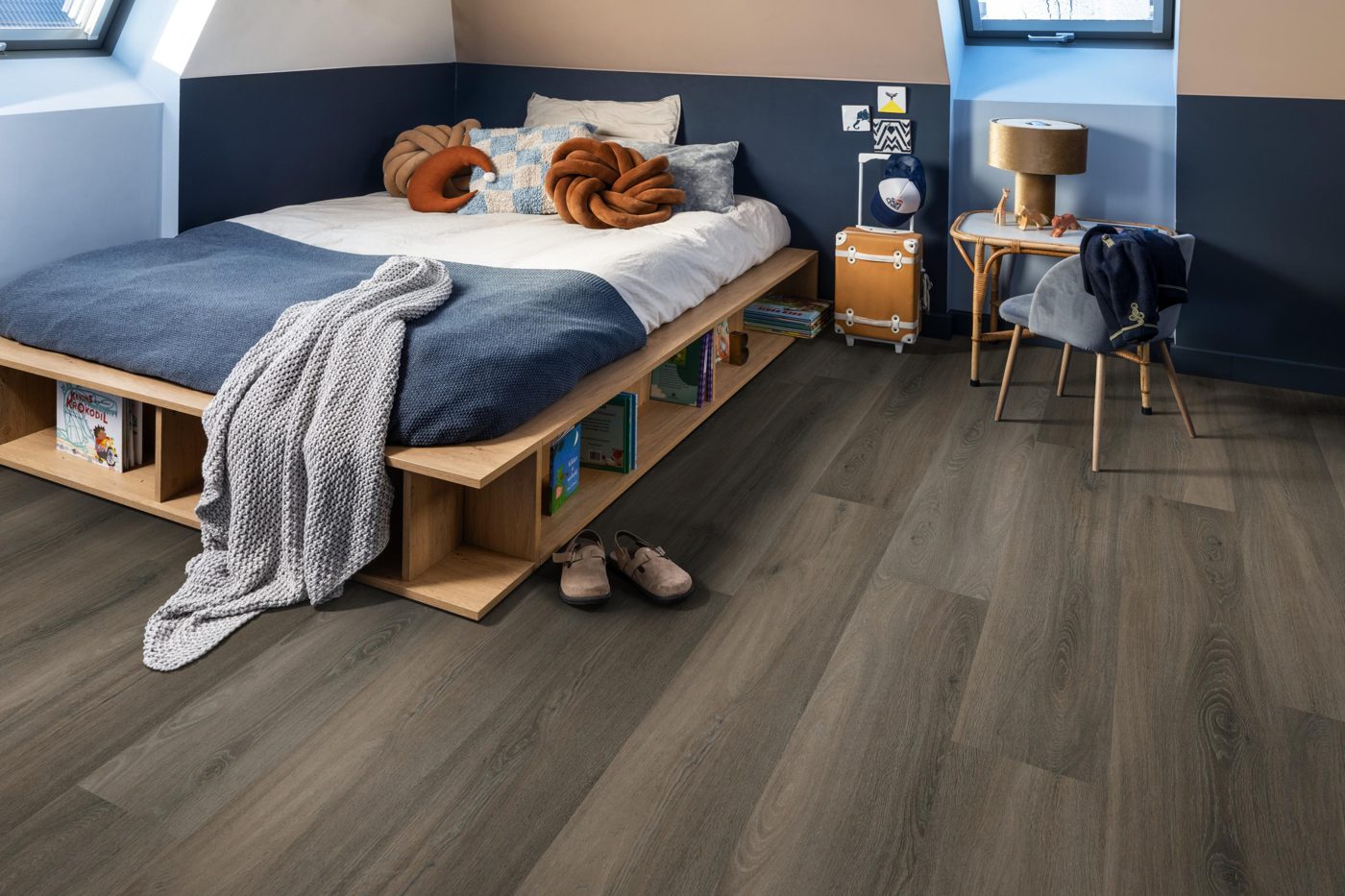 Ambiant klik pvc Avanto dark grey - Afbeelding 3