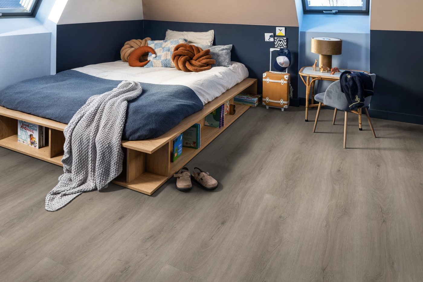 Ambiant klik pvc Robusto light grey - Afbeelding 3