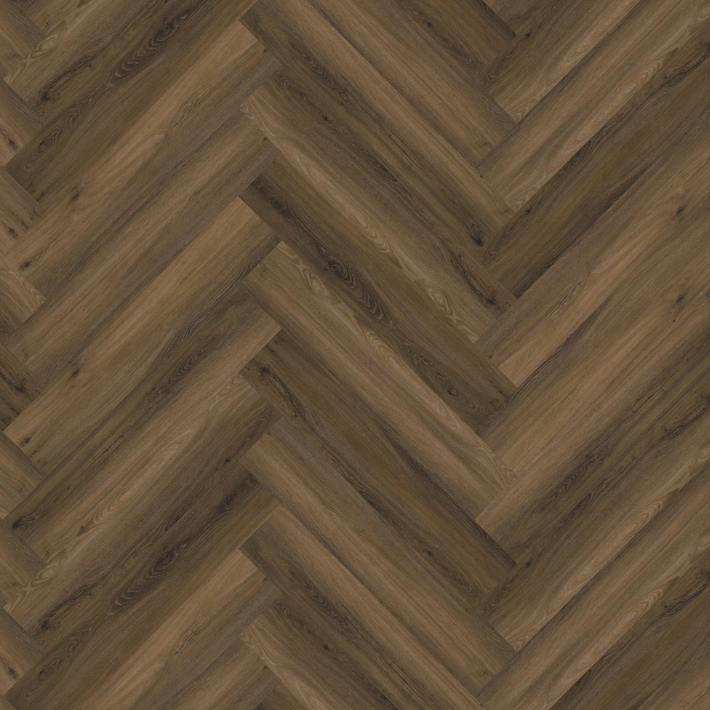 Ambiant klik pvc Spigato Avanto visgraat warm brown