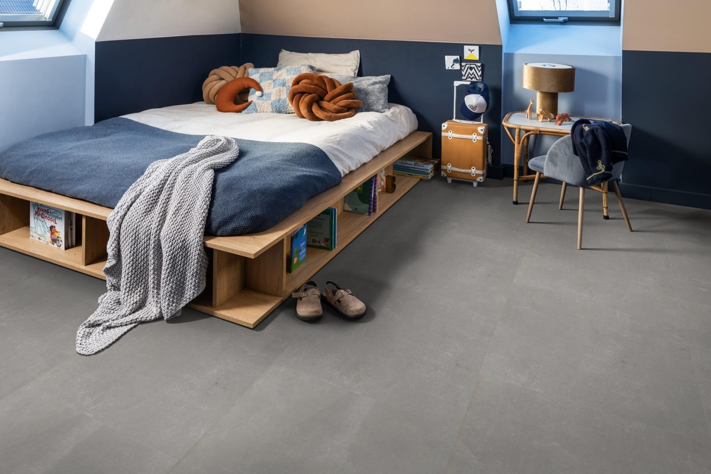 Ambiant klik pvc Ceramo grey - Afbeelding 3