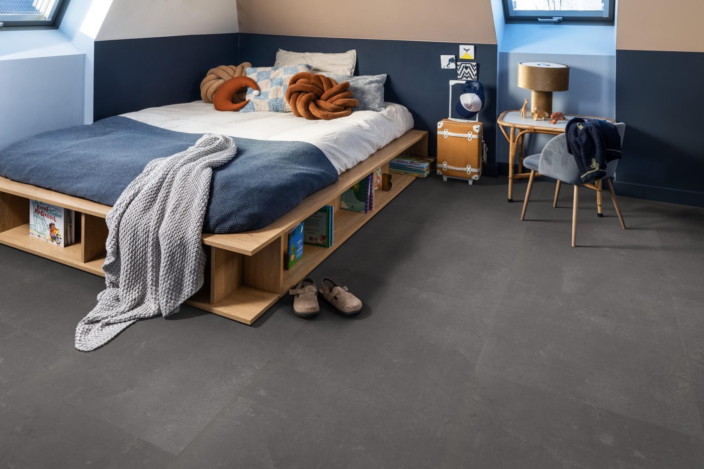 Ambiant klik pvc Ceramo anthracite - Afbeelding 3