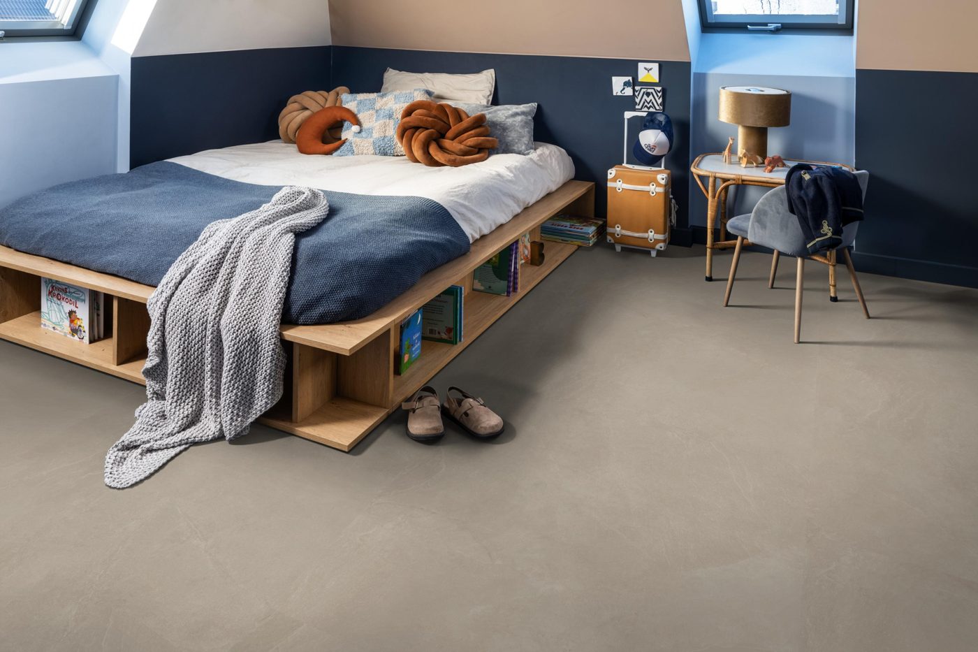 Ambiant klik pvc Noveno warm beige - Afbeelding 3