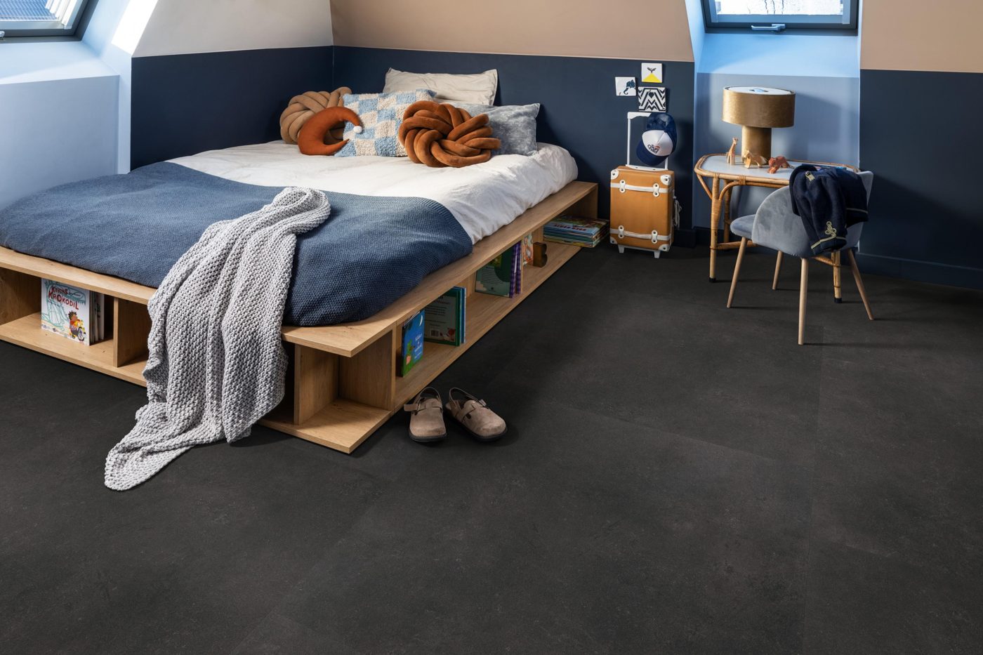 Ambiant plak pvc Sarino xl anthracite - Afbeelding 3