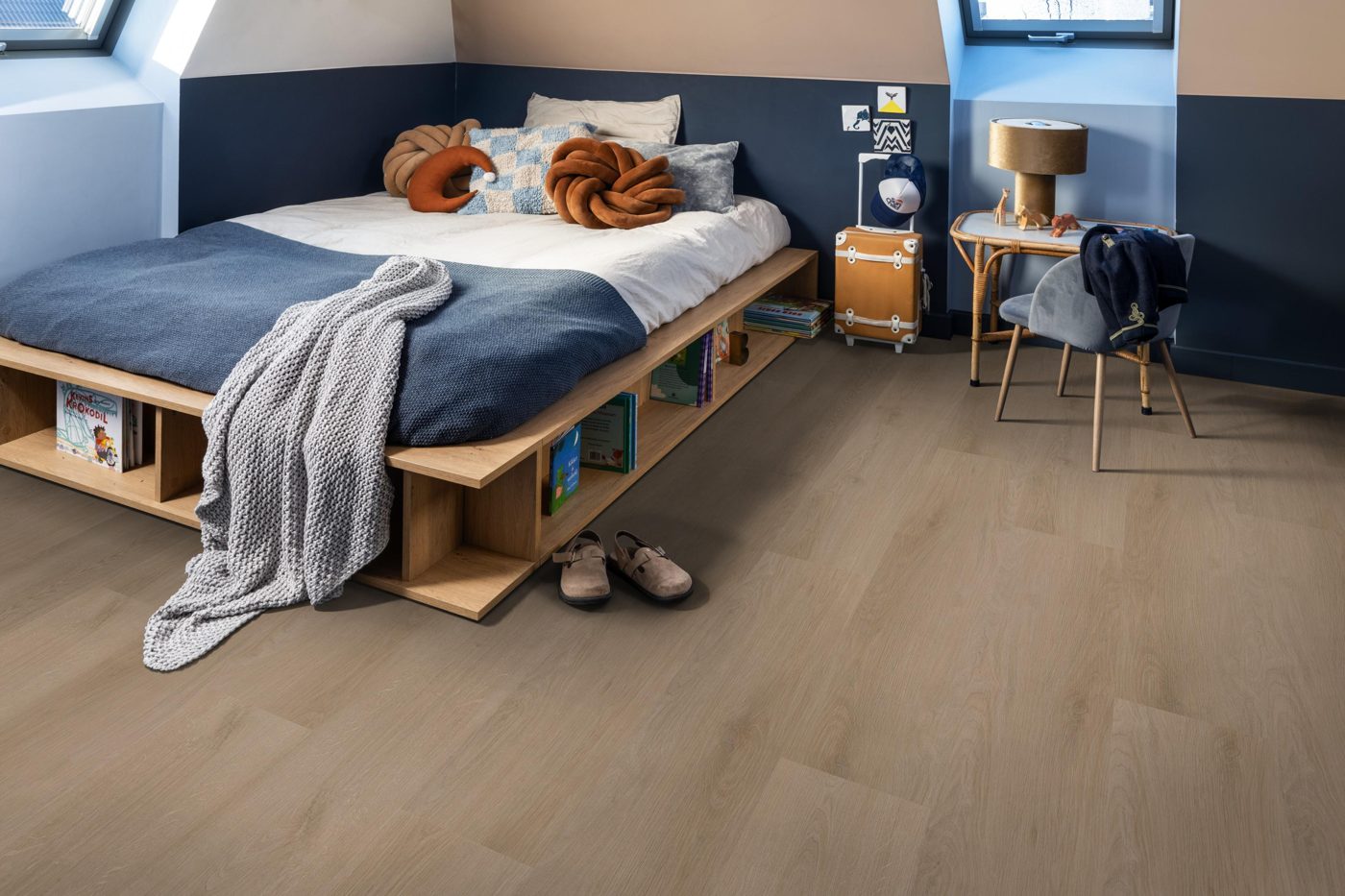 Ambiant plak pvc Navaro dark oak - Afbeelding 3