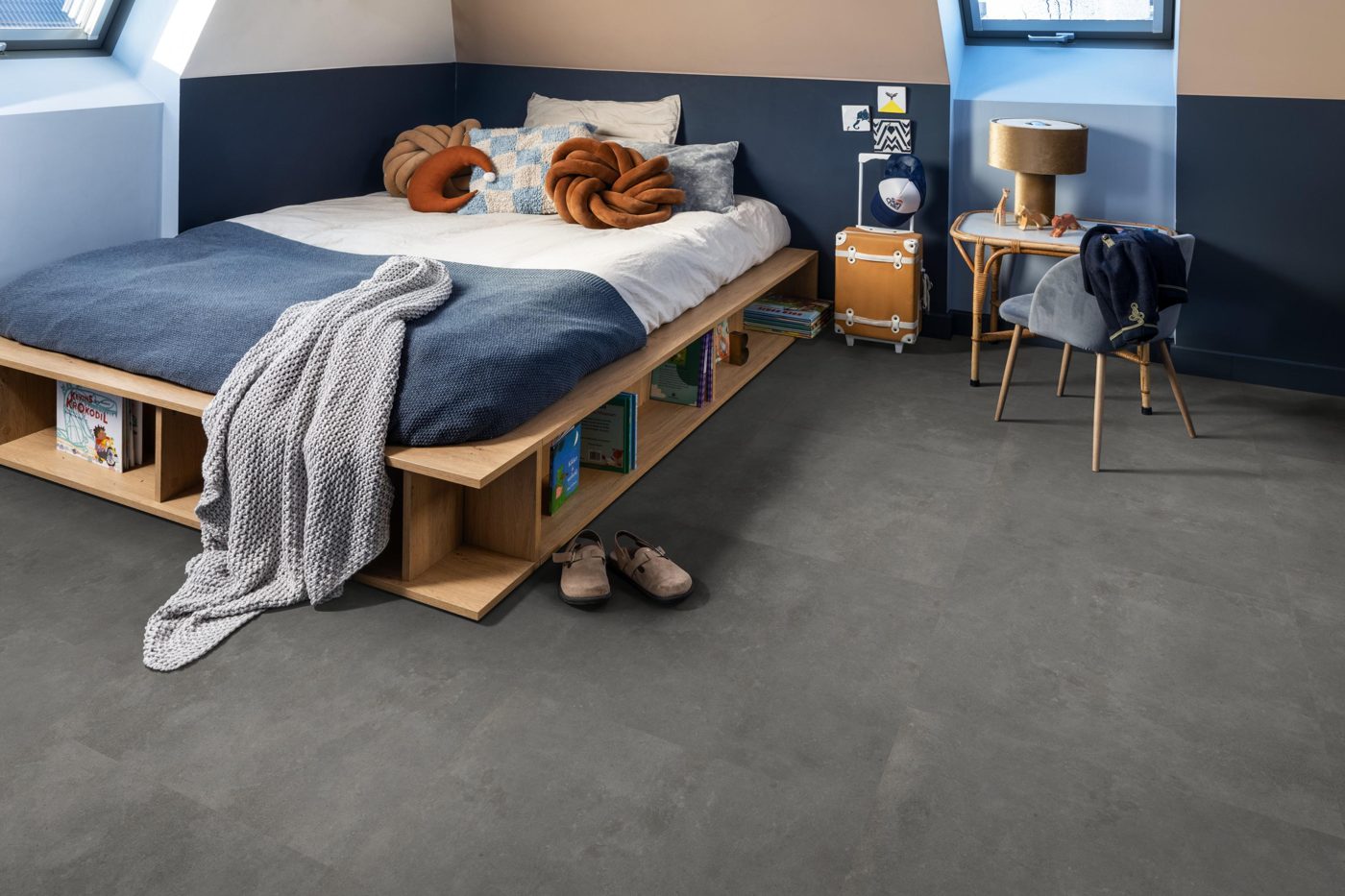 Ambiant klik pvc Ceramo xl grey - Afbeelding 3