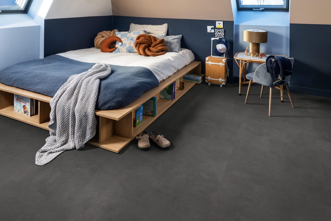 Ambiant klik pvc Ceramo xl anthracite - Afbeelding 3