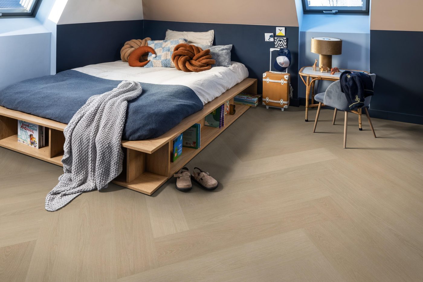 Ambiant klik pvc Spigato xl Soleno visgraat natural - Afbeelding 3