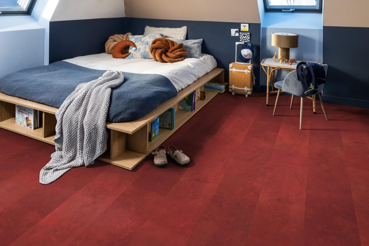 Ambiant plak pvc Viretto red - Afbeelding 3