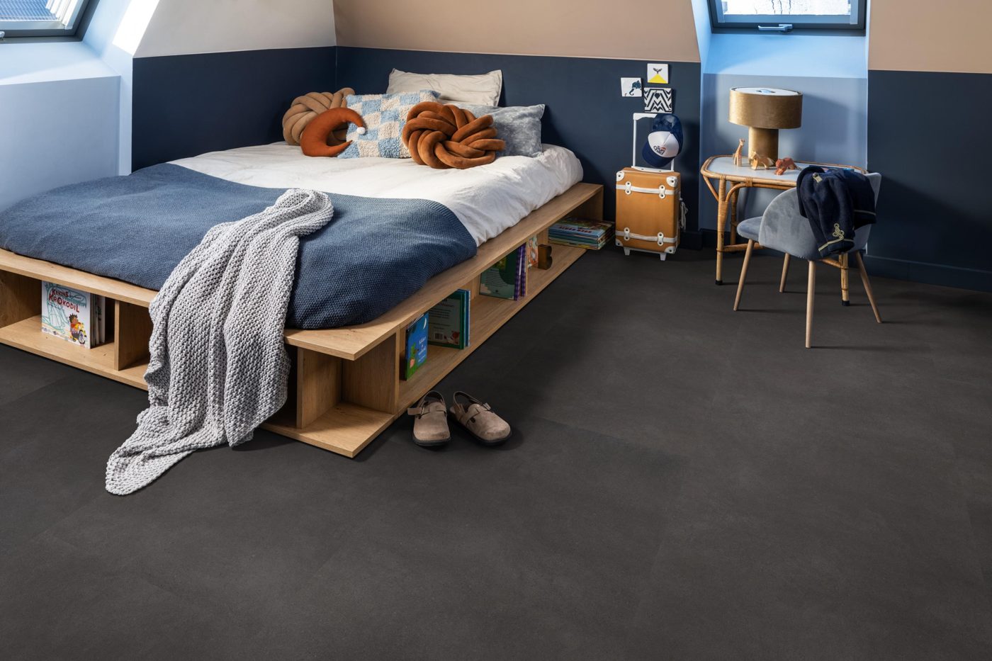 Ambiant klik pvc Baroso xl anthracite - Afbeelding 3