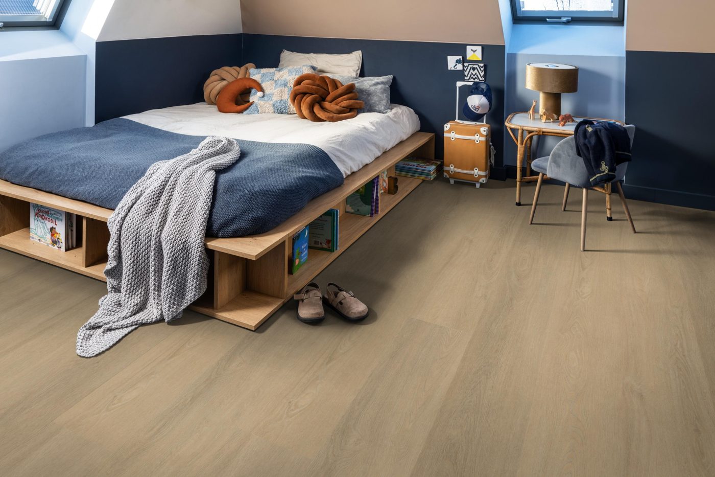 Ambiant klik pvc Viranto warm beige - Afbeelding 3
