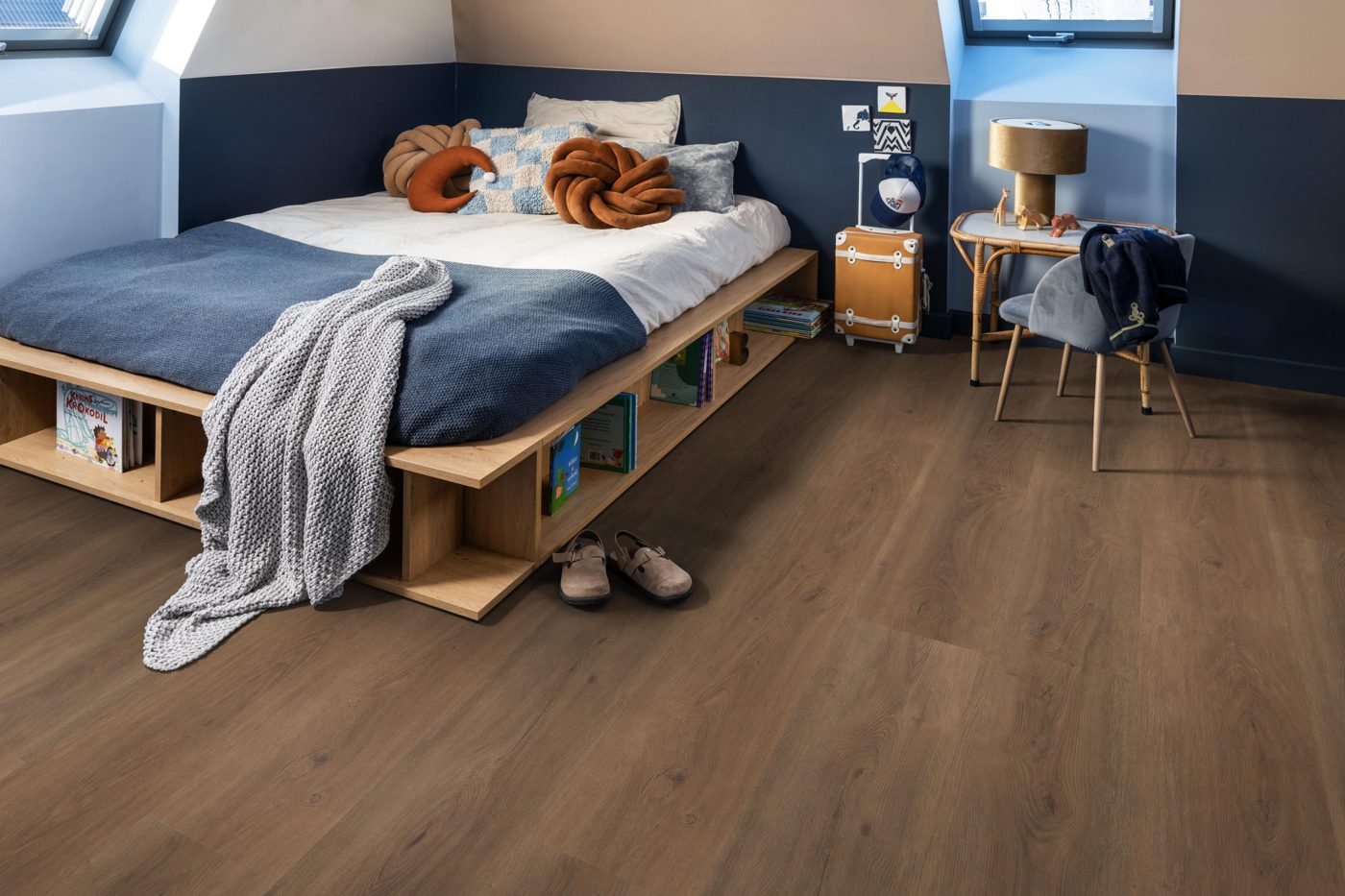 Ambiant plak pvc Robusto warm brown - Afbeelding 3