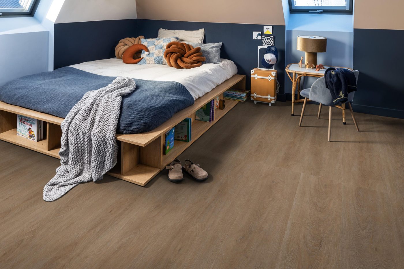 Ambiant plak pvc Robusto dark oak - Afbeelding 3